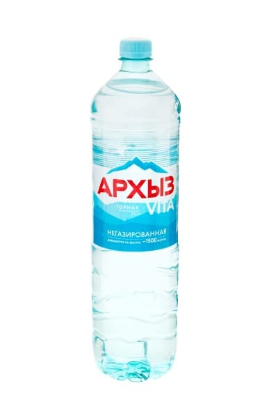 Вода природная питьевая негазированная Горная Архыз Vita 1,5 л пэт