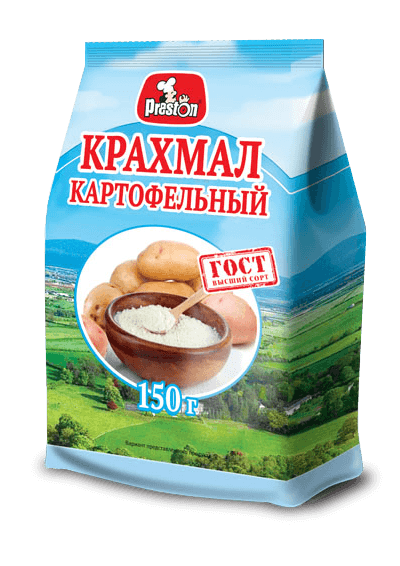 Крахмал картофельный Preston, 200гр
