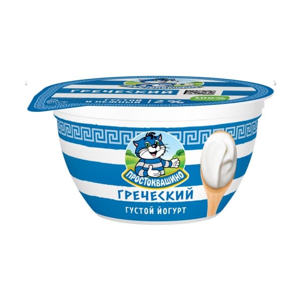 Греческий йогурт Простоквашино 2%, 135г