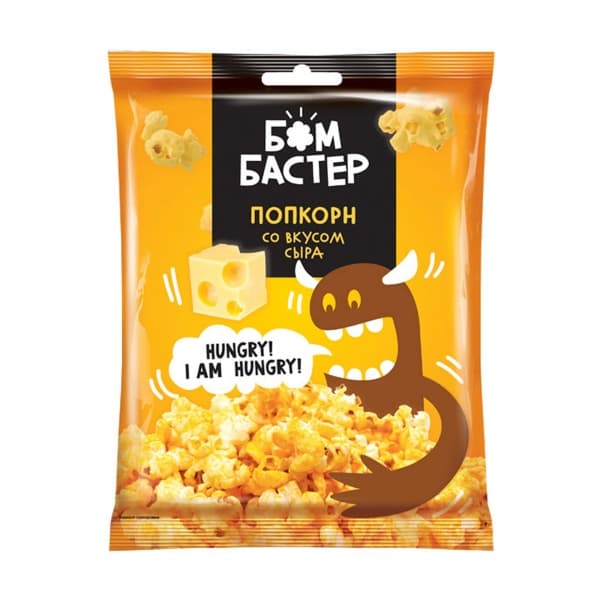 Попкорн с сыром Бомбастер, 35г