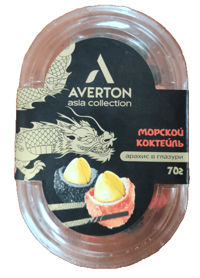 Арахис в глазури Averton Морской коктейль, 70г
