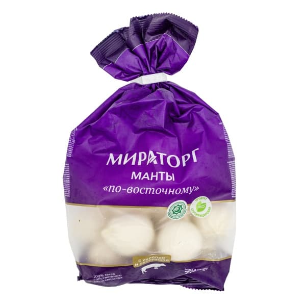 Манты по-восточному Мираторг, 800 г