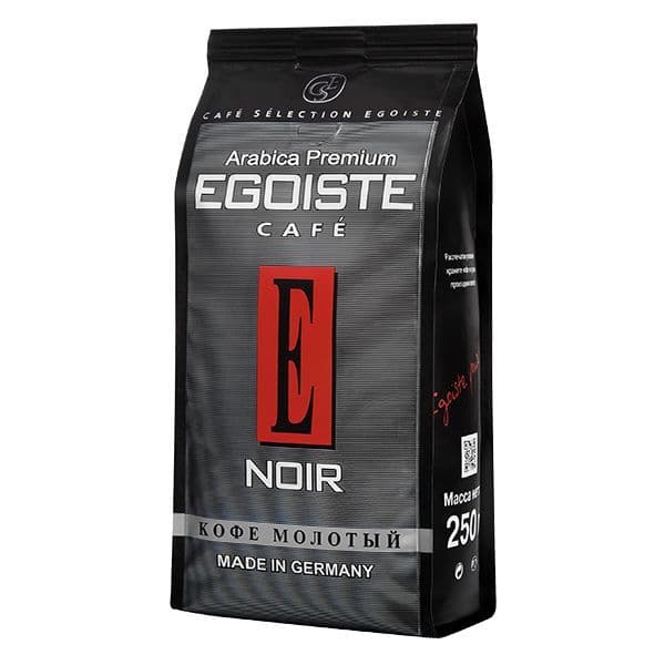 Кофе молотый EGOISTE Noir, 250г