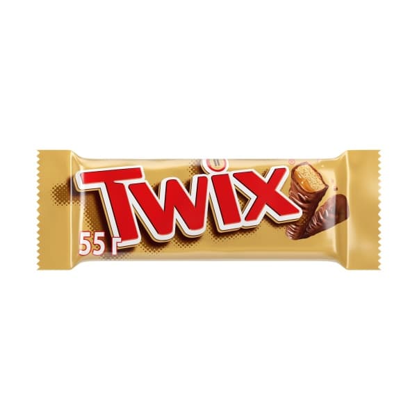 Батончик шоколадный Twix 55г