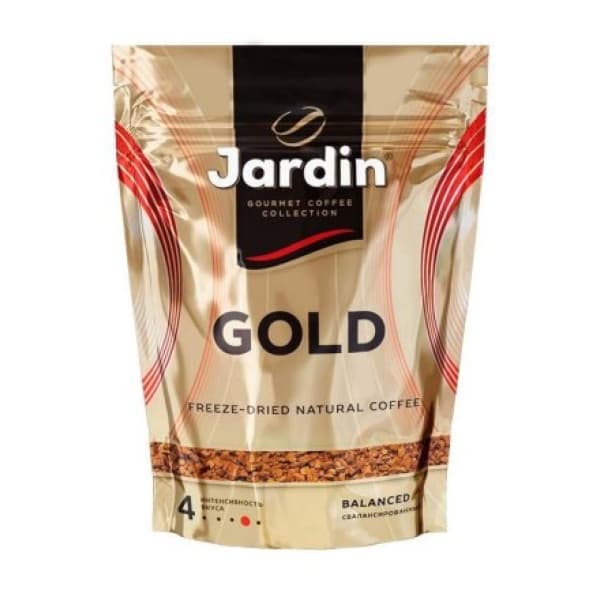 Кофе растворимый сублимированный ЖАРДИН Gold, 75г м/у