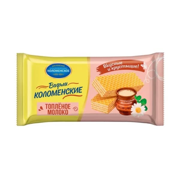 Вафли топлёное молоко Коломенские 200гр