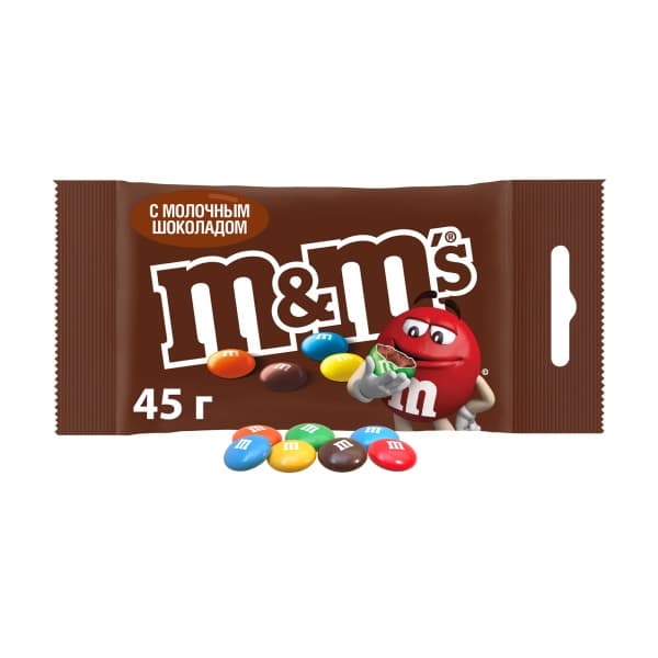 Драже M&M`s Шоколадный 45г