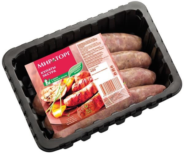 Купаты свиные Экстра замороженные Мираторг, 400 г