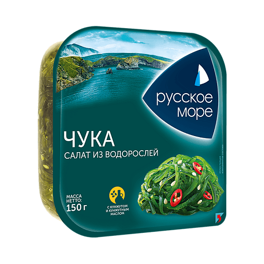 Салат из морских водорослей Чука Русское море 150гр