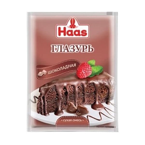 Шоколадная глазурь Хаас 75г