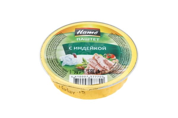 Паштет Hame с индейкой, 75 г
