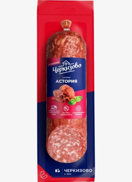 Колбаса сырокопченая Салями Астория Черкизово, 225гр