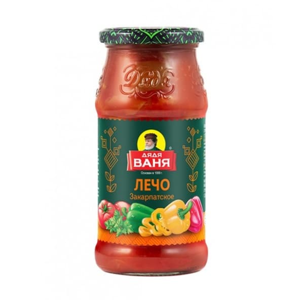 Лечо Закарпатское Дядя Ваня, 460г ст/б