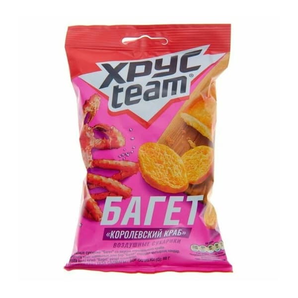 Багет Хрустим Королевский Краб 60г