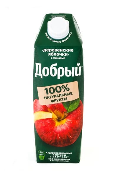 Нектар яблочный Добрый, 1 л.