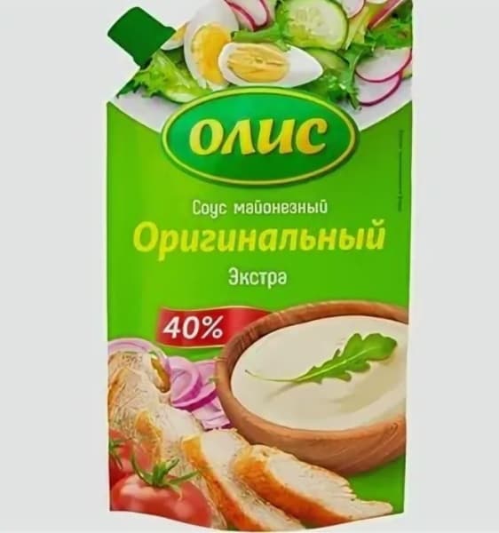 Майонезный соус оригинальный Экстра 40% ОЛИС, 200мл