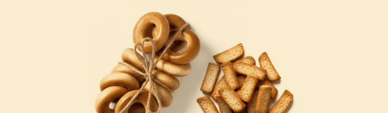 Сухари, баранки