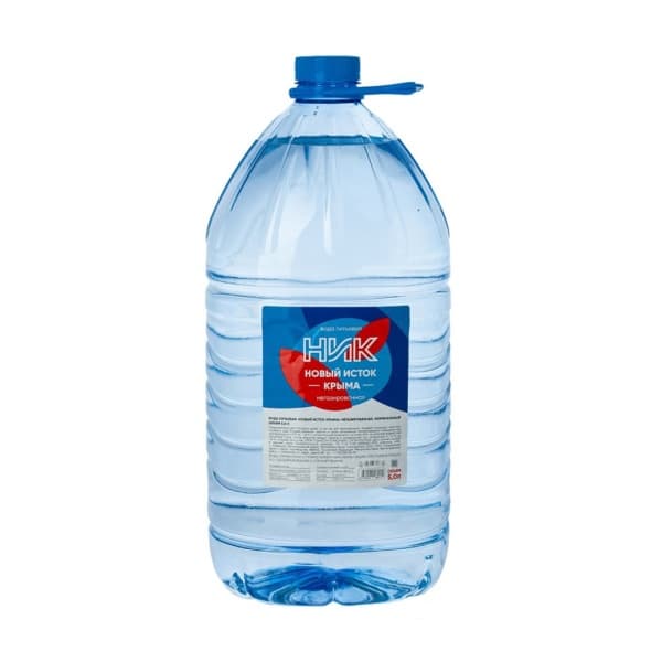Вода питьевая негазированная Новый Исток Крыма 5,0л