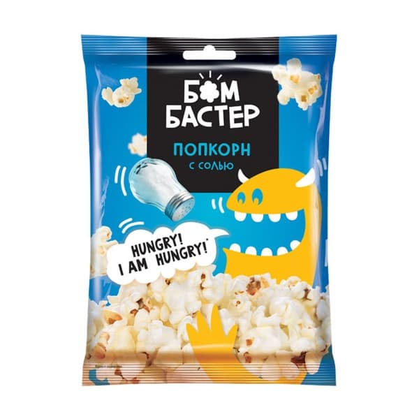 Попкорн с солью Бомбастер, 35г