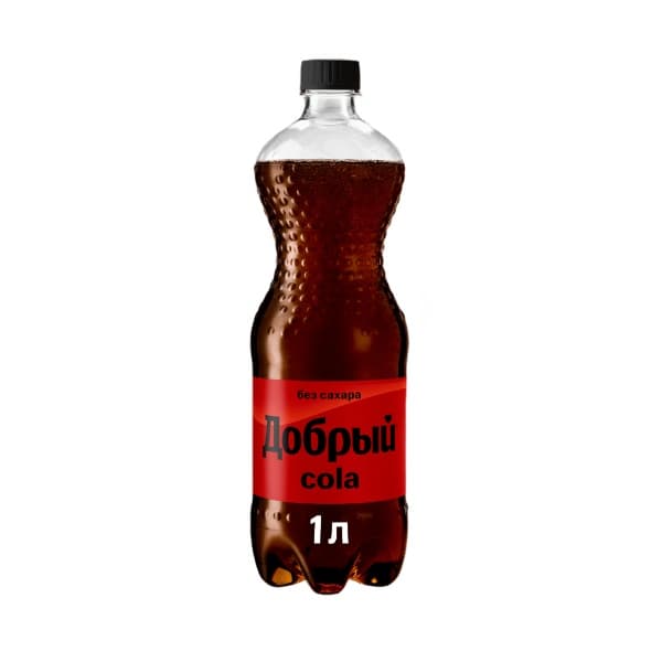 Напиток газированный Добрый Cola без сахара, 1 л