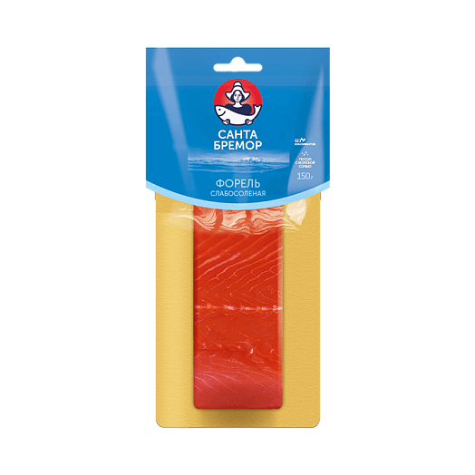 Форель слабосолёная Балтийский берег 150гр