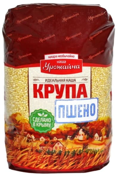 Крупа Пшено Урожайна 0,9кг