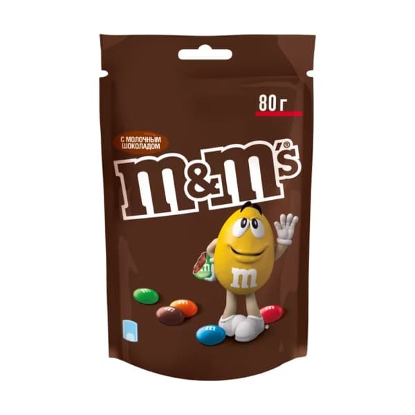 Драже M&M`s Шоколадный 80г