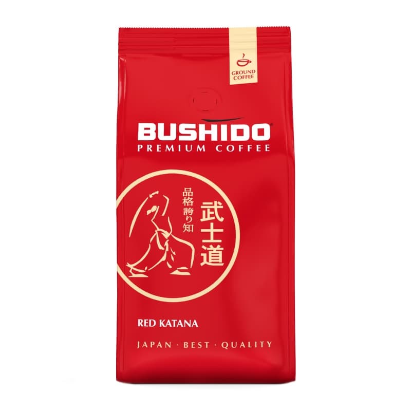 Кофе молотый BUSHIDO Red Katana, 227г