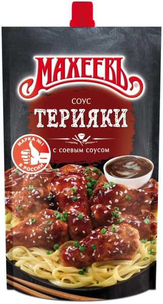 Соус деликатесный Терияки МАХЕЕВЪ, 230гр д/п