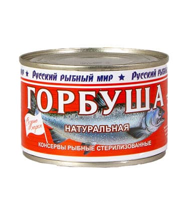 Горбуша натуральная Русский рыбный мир 250 г 
