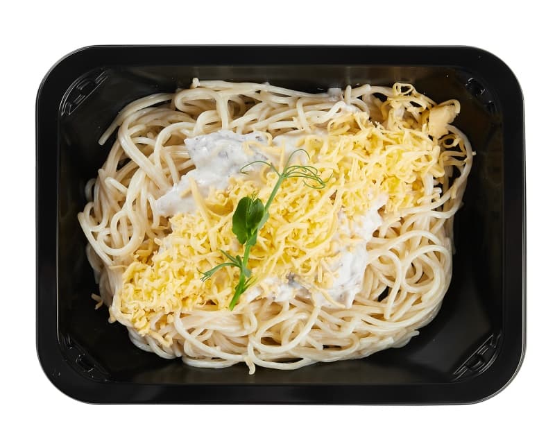 Паста с курицей и шампиньонами, 230гр
