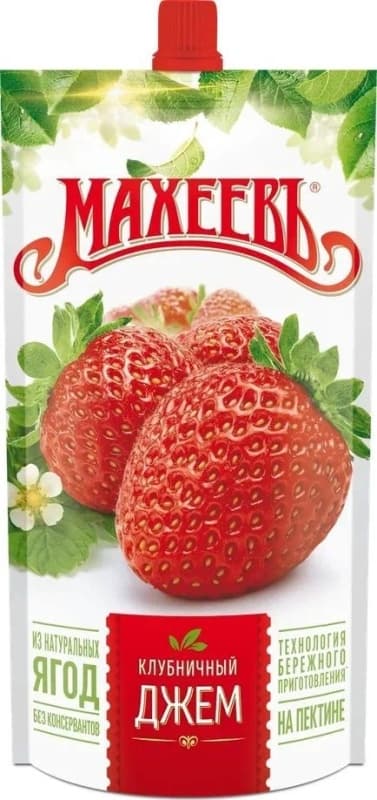 Джем Клубничный МАХЕЕВЪ, 300гр д/п