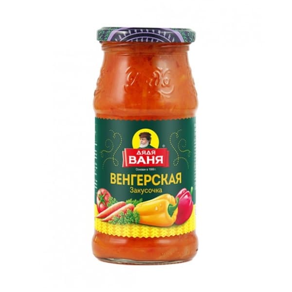 Закусочка Венгерская Дядя Ваня, 460г ст/б