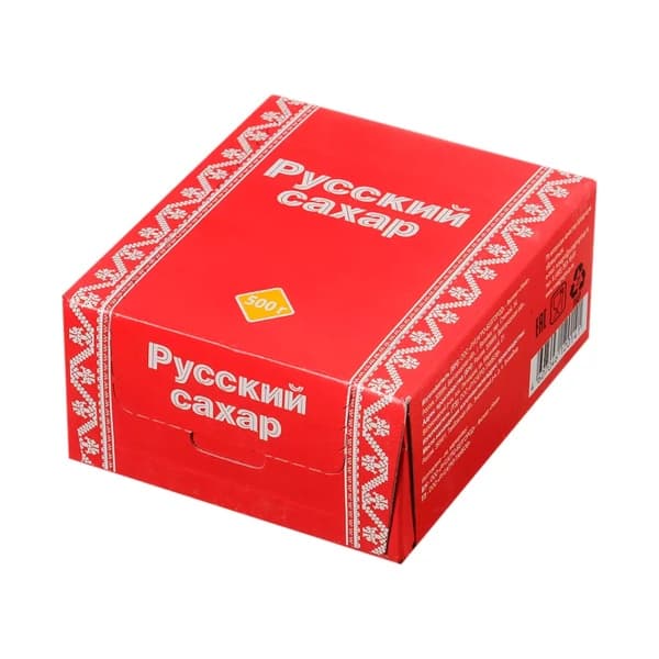 Сахар белый кусковой Русский 500г