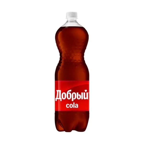 Напиток безалкогольный с пониженной калорийностью газированный Добрый Cola, 1.5л