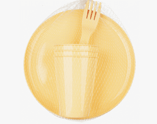 Набор для пикника 9 предметов, светло-бежевый Homver