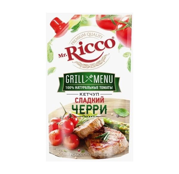 Кетчуп Сладкий черри Pomodoro Speciale MrRicco, 300 г