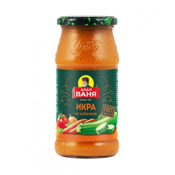 Икра кабачковая Дядя Ваня, 460г ст/б