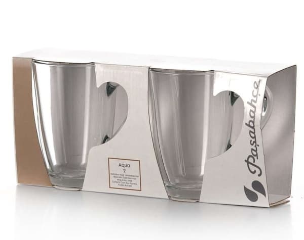 Набор кружек 330мл 2шт Pasabahce Aqua