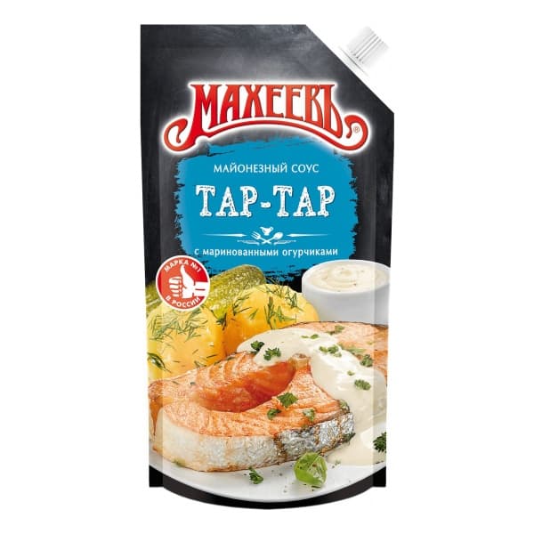 Соус майонезный Тар-тар МАХЕЕВЪ, 200г д/п