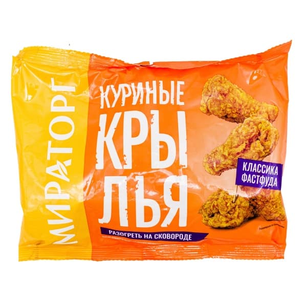 Крылышки куриные в панировке Мираторг, 400 г