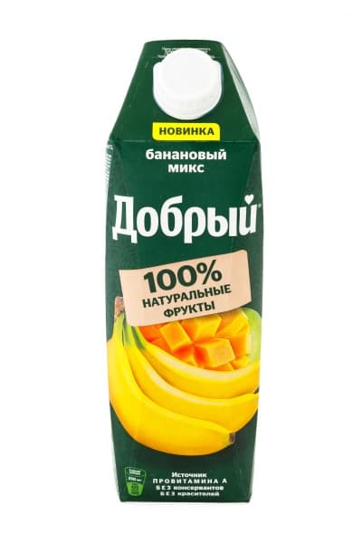 Сок Банановый микс Добрый, 1 л