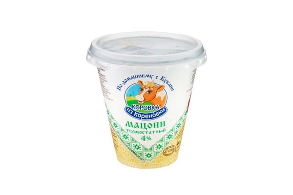 Мацони Кавказский 4% Коровка из Кореновки, 300 г