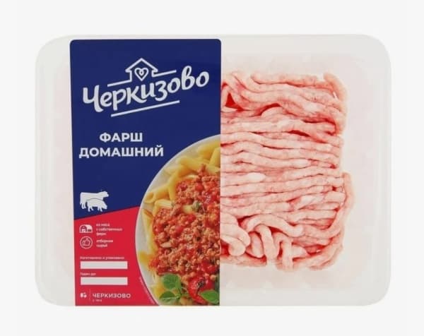 Фарш домашний свинина-говядина охлажденный Черкизово, 400гр