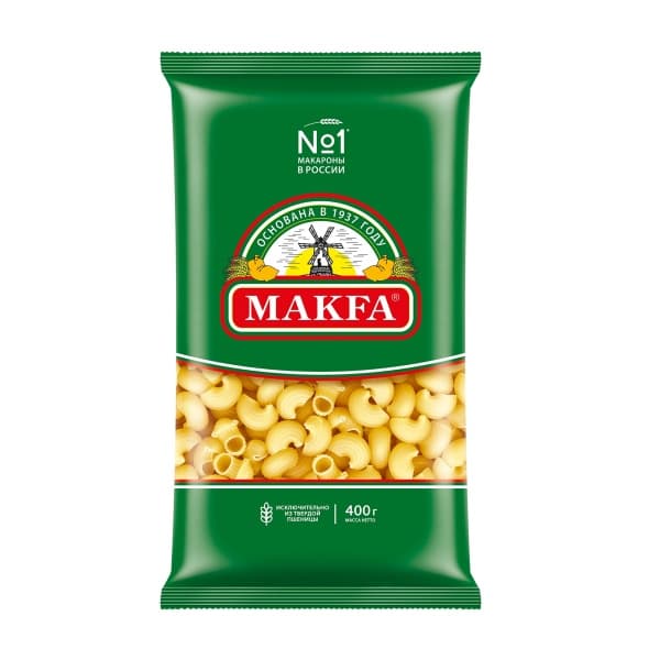 Макаронные изделия Улитки Макфа 400г