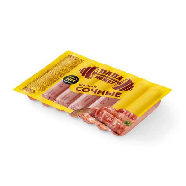 Сосиски Сочные Папа может, 400г