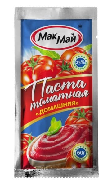 Паста томатная Домашняя 25% саше ОЛИС, 70г