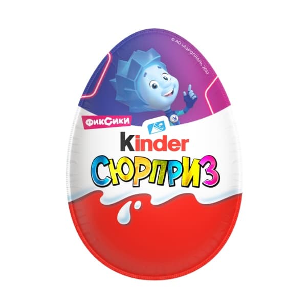 Шоколадное яйцо Kinder Сюрприз с игрушкой классика 20г