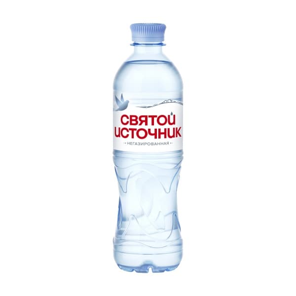 Вода питьевая негазированная Святой Источник, 0,5л, пэт