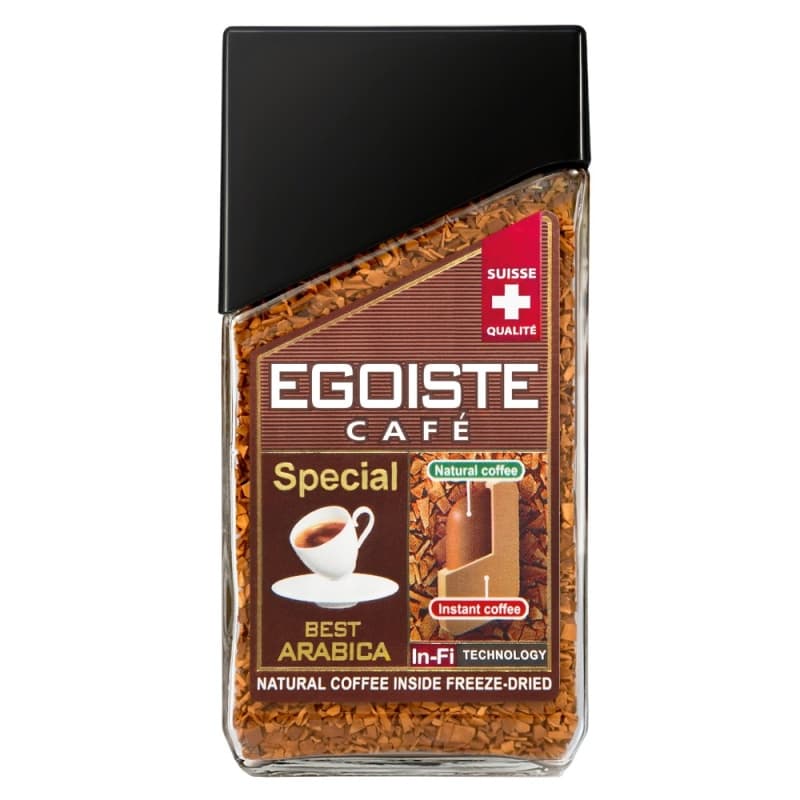 Кофе молотый в растворимый EGOISTE Special, 100г